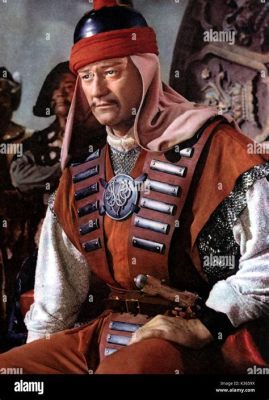 The Conqueror - A historical epic film about Genghis Khan and starring John Wayne!