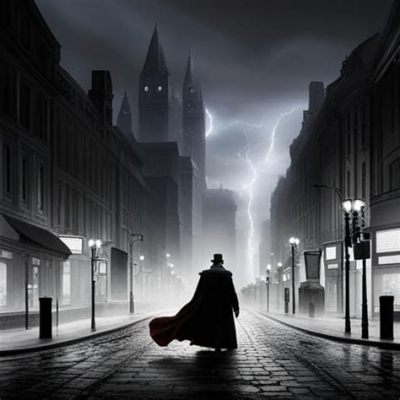 The Phantom Serial!  A Mysterious Figure Stalks the Night, Leaving Clues and Chaos in Its Wake!